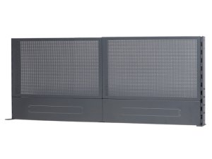 Parete attrezzata a 2 pannelli Beta C58K/2PF-1,6M per banchi componibili C58BC da 160cm