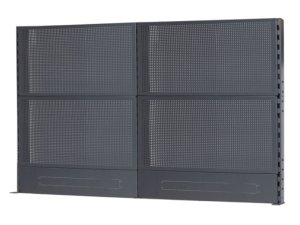 Parete attrezzata a 4 pannelli Beta C58K/4PF-1,6M per banchi componibili C58BC da 160cm