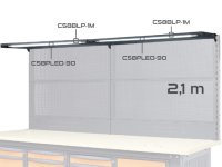 Lampada LED Beta C58PLED-90 per banchi componibili C58BC da 210cm, 2200lumen