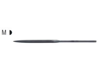 Lima ad ago diamantata Beta 1720D/M profilo mezzotondo, 160mm Lima ad ago diamantata Beta 1720D/M profilo mezzotondo, 160mm