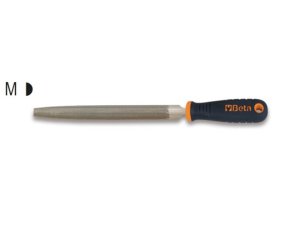 Lima a taglio bastardo Beta 1719BMD10/M profilo mezzotondo, 250mm