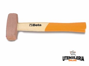 Martello in rame Beta 1385 con manico in legno, testa 400-2000gr