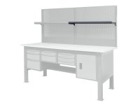 Mensola Beta C58MP-1M per banchi componibili C58BC da 210cm, portata 5Kg