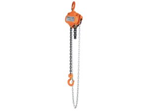 Paranco a catena manuale Beta 8143 con gancio girevole, portata 1 ton