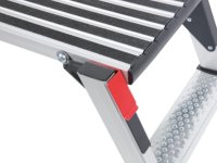 Pedana da lavoro in alluminio Beta 1768 con materiale antiscivolo, portata 200 Kg