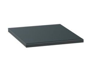 Piano di lavoro Beta RSC50 PA/1-0,7MT antracite rivestito in PVC per arredo officina, 750x630mm