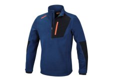 Pile da lavoro elasticizzato Beta 7654B con zip corta (tg. XS-3XL)