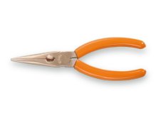 Pinza lunghissima antiscintilla Beta 1166BA becchi mezzotondi zigrinati diritti, 150mm