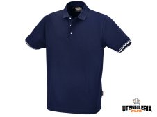 Polo da lavoro a maniche corte Beta 7547BL in cotone, blu (tg. XS-3XL)