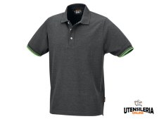 Polo da lavoro a maniche corte Beta 7547G in cotone, grigio (tg. XS-3XL)