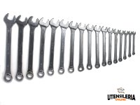 Serie 17 chiavi combinate forchetta e poligonale Beta 42/S17, 6x6-22x22mm