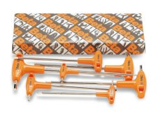 Set 6 chiavi maschio esagonali piegate Beta 96T/S6 con impugnatura, 2-6mm