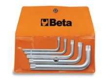 Set 5 chiavi maschio cromate Beta 98XZN/B5 viti impronta XZN, M5-M12