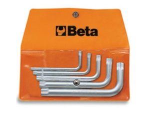 Set 5 chiavi maschio cromate Beta 98XZN/B5 viti impronta XZN, M5-M12