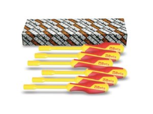 Serie 6 chiavi a bussola esagonale isolate Beta 943MQ/S6 con impugnatura, 5,5-13mm