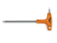 Serie 8 chiavi maschio esagonali Beta 96TINOX/S8 con impugnatura, 2,5-10mm (8pz)