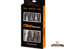 Set 8 giravite Beta Evox 1203E-D8P per viti lama piatta e Phillips®