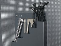 Supporto da parete con 5 vani Beta SP5S 260x60x290mm per arredo officina