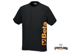 T-shirt da lavoro a maniche corte Beta 7549N in cotone, nero (tg. XS-3XL)
