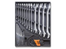 Assortimento 27 chiavi combinate, chiavi maschio e cacciaspina Beta T31 in termoformato rigido ABS Assortimento 27 chiavi combinate, chiavi maschio e cacciaspina Beta T31 in termoformato rigido ABS