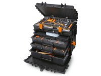 Trolley portautensili Beta C14 in polipropilene, 585x390x457mm
