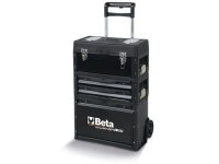 Trolley portautensili Beta Worker BW 4300E/21 a 3 moduli sovrapponibili con 212 utensili universali