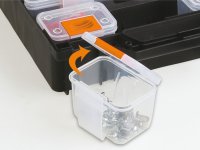 Organizer porta minuteria Beta 2080/V12 con 12 vaschette asportabili, 300x145x330mm