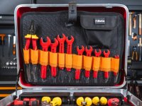 Valigia portautensili Beta 2029EM completa di 43 utensili isolati per veicoli ibridi ed elettrici