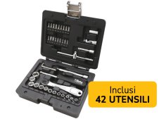 Cassetta porta attrezzi Beta Worker BW 903E/C42 con 42 utensili universali