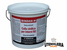 Colla vinilica universale per interni BINDAN N B2/D2 5Kg (1pz) Colla vinilica universale per interni BINDAN N B2/D2 5Kg (1pz)