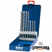 Assortimento punte per martelli BOHRCRAFT SDS-plus (7pz)