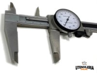 Calibro cinquantesimale a corsoio con orologio COD22S 200mm