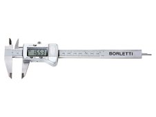 Calibro digitale Borletti CDEP con cassa in metallo, 150-200mm