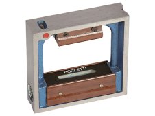Livella quadra di precisione a bolla d'aria Borletti 200x200mm, sensibilità 0,02mm Livella quadra di precisione a bolla d'aria Borletti 200x200mm, sensibilità 0,02mm