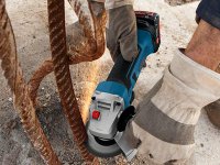 Bosch Kit martello, smerigliatrice e trapano con 3 batterie GBA 4ah, caricabatterie e borsone