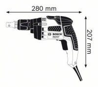 Avvitatore per cartongesso GSR 6-25 TE 0-2.500 giri/min 701W