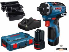 Bosch GSR 12V-35 HX avvitatore a batteria in valigetta con 2 batterie 3.0 Ah