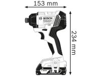 Avvitatore a massa battente GDR 18V-160 Bosch in valigetta senza batteria