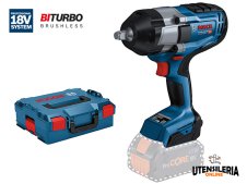 Bosch avvitatore a batteria GDS 18V-1000 a massa battente BITURBO in valigetta