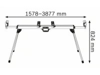 Bosch banco portatroncatrice GTA 3800 per uso stazionario 3.877x824 mm