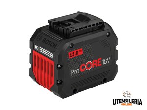 Batteria Endurance Bosch ProCORE18V 12.0Ah Li-ion tecnologia Coolpack