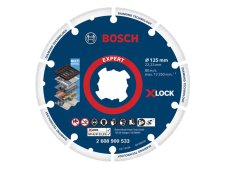 Disco diamantato Bosch Metal Wheel X-Lock per metallo, 125mm