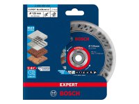 Disco diamantato Bosch Expert MultiMaterial 125mm per materiali costruzione