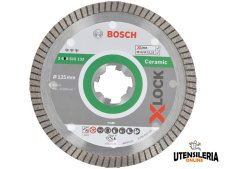 Disco diamantato X-LOCK Bosch per ceramica Turbo ø125x7mm Disco diamantato X-LOCK Bosch per ceramica Turbo ø125x7mm