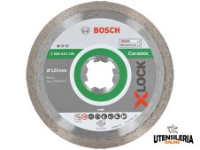 Disco diamantato X-LOCK Bosch per ceramica Standard ø125x7mm