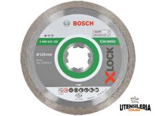 Disco diamantato X-LOCK Bosch per ceramica Standard ø125x7mm Disco diamantato X-LOCK Bosch per ceramica Standard ø125x7mm