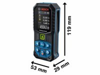 Distanziometro laser verde GLM 50-27 CG Professional batteria ricaricabile, 50 mt