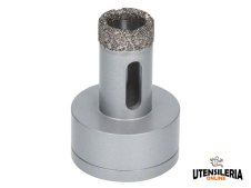 Fresa diamantata X-LOCK Bosch a secco Dry Speed ø 20mm Fresa diamantata X-LOCK Bosch a secco Dry Speed ø 20mm
