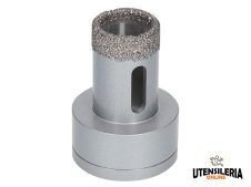 Fresa diamantata X-LOCK Bosch a secco Dry Speed ø 25mm Fresa diamantata X-LOCK Bosch a secco Dry Speed ø 25mm