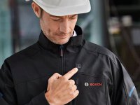 Giacca termica unisex Bosch GHJ 12+18V XA S Professional, nera